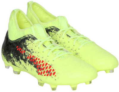 

Puma FUTURE 18.3 FG AG Football Shoes For Men(Yellow, Fizzy yellow-red blast- black