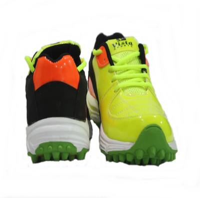 

vista 0038 Cricket Shoes For Men(Multicolor, Yellow