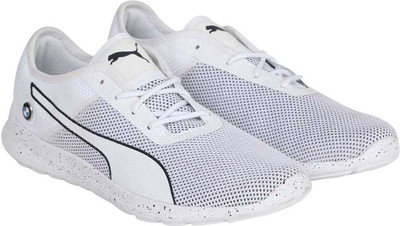 

Puma BMW MS Runner Running Shoes For Men(White, White- white-team blue