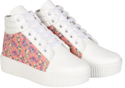 

STEEMO Women"s Sneakers For Women(Multicolor, Pink
