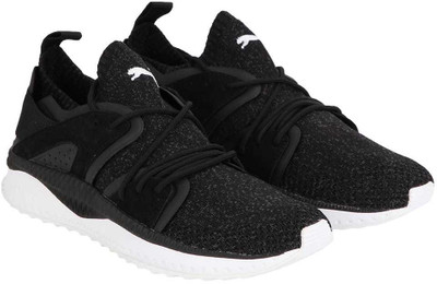 

Puma TSUGI Blaze evoKNIT Walking Shoes For Men(Black, Black-asphalt- white