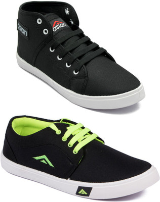 

Asian Men Casual & Running Shoes Combo Pack of 2 Casuals For Men(Multicolor