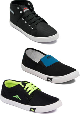 

Asian Men Casual & Running Shoes Combo Pack of 3 Casuals For Men(Multicolor