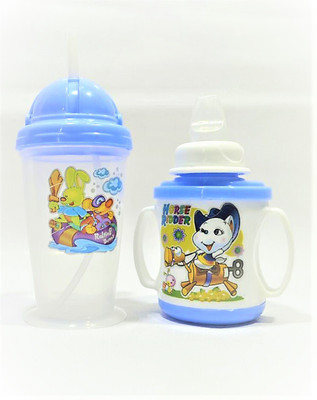 

Dolphin Baby Products Sipper & 2 IN 1 Cup Combo(Blue)