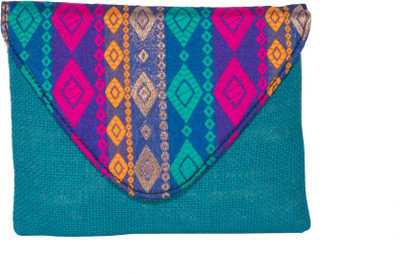 

Avisha Creations Girls Casual Blue Jute, Cotton Sling Bag