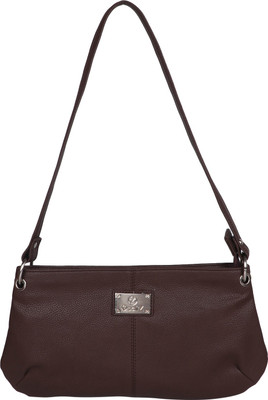 

Osaiz Women Casual Brown PU Sling Bag
