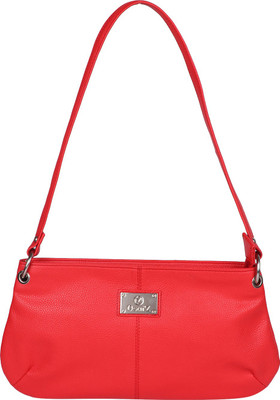 

Osaiz Women Casual Red PU Sling Bag
