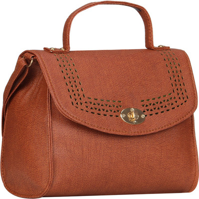 

WhiteAsh Women Casual Brown PU Sling Bag