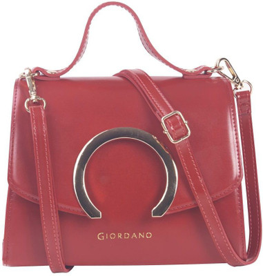 

Giordano Women Formal Red PU Sling Bag