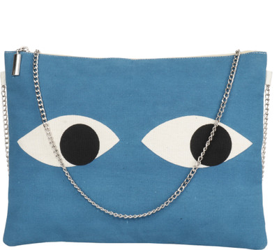 

Diwaah Women Casual Blue Cotton Sling Bag