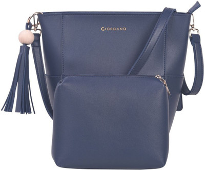 

Giordano Women Casual Blue PU Sling Bag