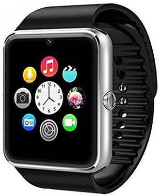 

ZEMINI DQX_772Q_GT08_mi 4G smart watch with camera, memory card and sim card support and fitness tracker Smartwatch(Black Strap XL)