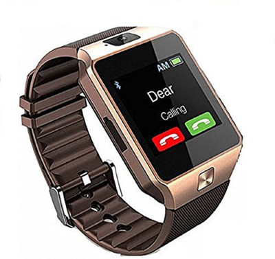 

Royal ROYAL Touch Screen Bluetooth Smart Watch With Sim Card Slot Watch Phone Remote Camera Compatible with Oppo Neo 7 4G Gold Smartwatch(Gold Strap M)