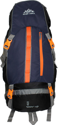 

Mount Track Gear up Rucksack, Hiking Trekking Backpack with Rain Cover Rucksack - 60 L(Blue)