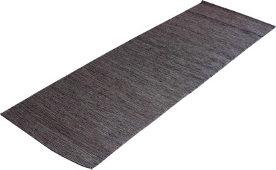 

Ryan Rubber Coated Cotton Handwoven Yoga Mat Black 3 mm Yoga Mat, Grey
