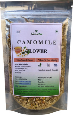 

Neutraved Premium Quality of chamomile flowers Chamomile Herbal Tea(50 g, Vacuum Pack)