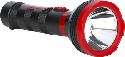 DOCOSS Red Rechargeable Led Torch Light Long Range & Ultra Bright Rechargable 5w Laser Light Flashlight Torch(Red, 25 cm, Rechargeable)