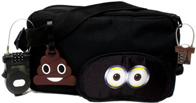 

Tootpado Luggage Tag , Cable Lock, Number Lock and Sleeping Eye Mask (Pack of 4) - Black & Brown (LNTq104)(Multicolor)