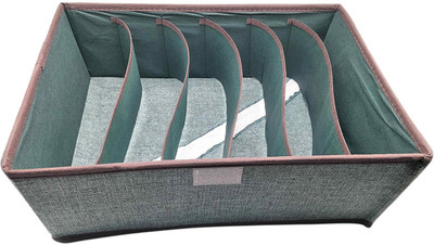 

House of Quirk Collapsible Underwear Organizer(Green)
