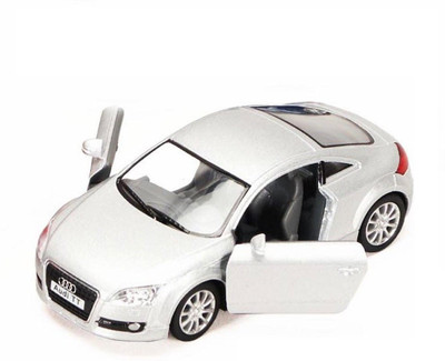 

Kinsmart 5" 1:32 Scale 2008 Audi TT Coupe Die-Cast Model Car for Kids from Flying Toyszer(White)