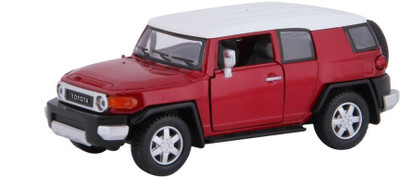 

Kinsmart 5" 1:36 Scale Toyota FJ Cruiser Die-Cast Model Car from Flying Toyszer(Red)