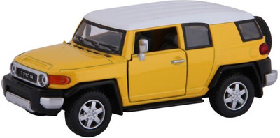 

Kinsmart 5" 1:36 Scale Toyota FJ Cruiser Die-Cast Model Car from Flying Toyszer(Yellow)