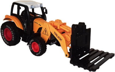 

kidoz kingdom DIE CAST FORKLIFT WITH PALLET(Multicolor)
