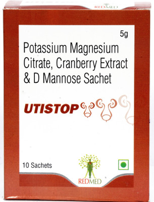

UTISTOP ( To STOP Urinary Tract Infection & Burning Micturition with natural supplements): Cranberry Extract(10 No)