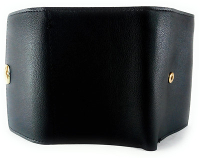 

DJ Men Black Genuine Leather Wallet(4 Card Slots)