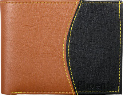 

Phoenix Men Tan Artificial Leather Wallet(8 Card Slots)