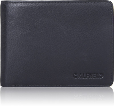 

Calfnero Men Black Genuine Leather Wallet(8 Card Slots)
