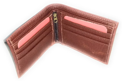

Royal Men Brown Artificial Leather Wallet(4 Card Slots), B4565;brown