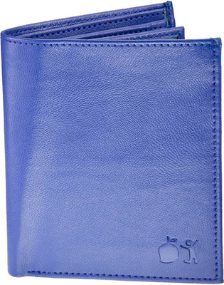 

HOB London Fashion Men Blue Artificial Leather Wallet(3 Card Slots)