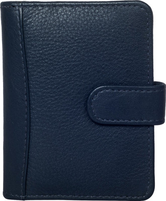 

Calfnero Men Blue Genuine Leather Card Holder(18 Card Slots), Navy