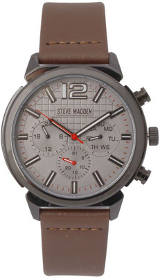 

Steve Madden SMW144BK-BR SM Watch - For Men