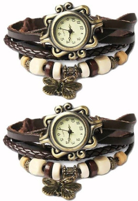 

MAPA STYLE Stylish Designer Dori Brown 2 Combo Analog Watch Girls Or Womens MPSTYLE 049 Watch - For Women