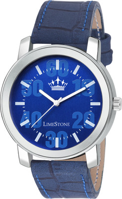 

LimeStone LS2712 Casual Blue Analog Watch - For Men