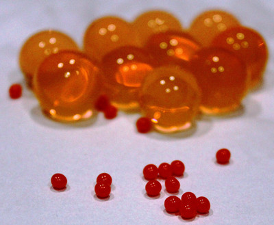 

Toyswala Colorful Magic Crystal Water Jelly Balls Mud Soil Beads 50 Gram Pack Approx. 1000 Jelly Balls