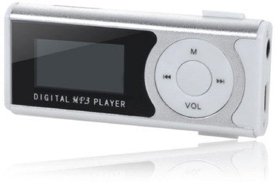 CRETO latest digital mp3 player silver color support upto 16gb external memory card MP3 Player(Silver, 1.2 Display) available at flipkart for Rs.399