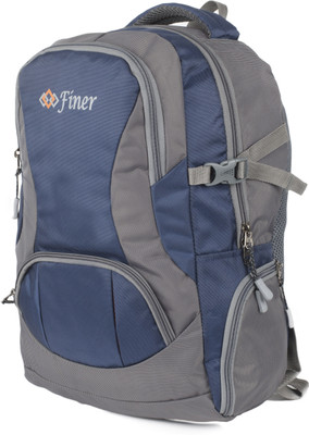 

finer 1007GBlue Backpack(Blue, Grey, 22 L)