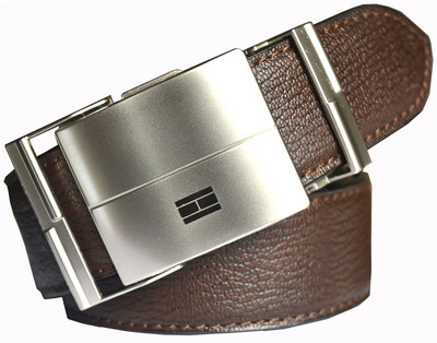 

LOOPA Men Formal Brown Synthetic Belt