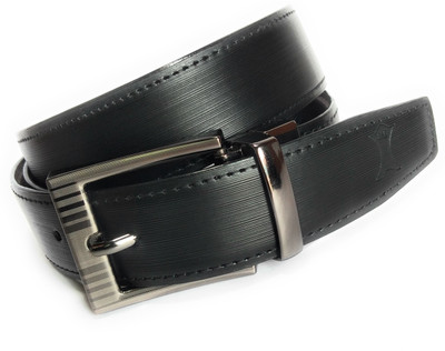 

DJ Men Casual Black Genuine Leather Belt
