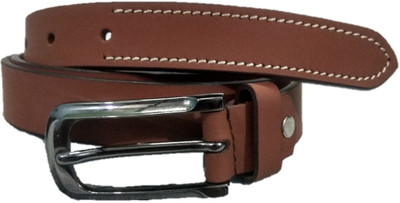 

Fashionairs Men & Women Casual, Party, Formal, Evening Tan Genuine Leather Belt