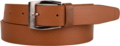 

DJ Men Casual Tan Artificial Leather Belt