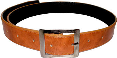 

DJ Men Casual Tan Artificial Leather Belt