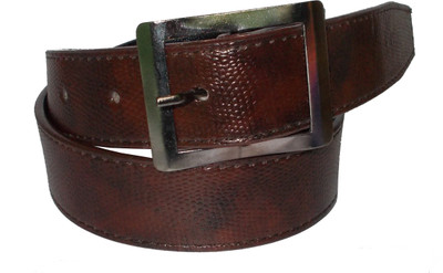 

DJ Men Casual Brown Artificial Leather Belt