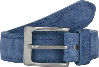 

Exotique Men Casual Blue Genuine Leather Belt