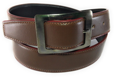 

DJ Men Casual Brown Artificial Leather Belt
