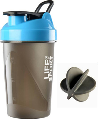 

Citra Life Is A Sport Protein Shaker 500 ml Shaker(Pack of 1, Blue), Multicolor
