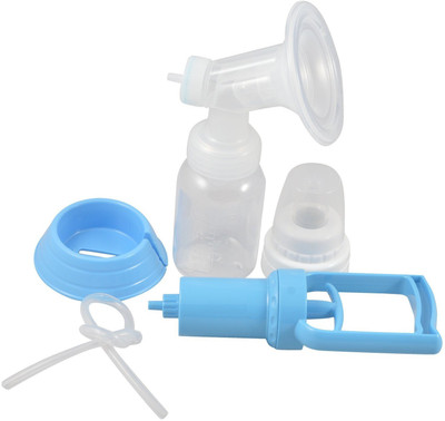 

Pin to Pen Imported Manual Breast Pump with Feeding Bottle - Manual(Multicolor)